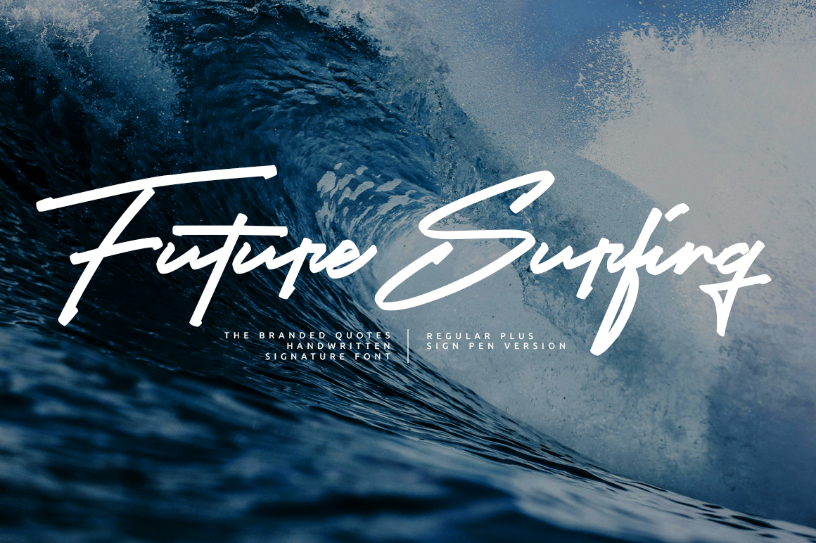 Future Surfing Sign Pen (Person